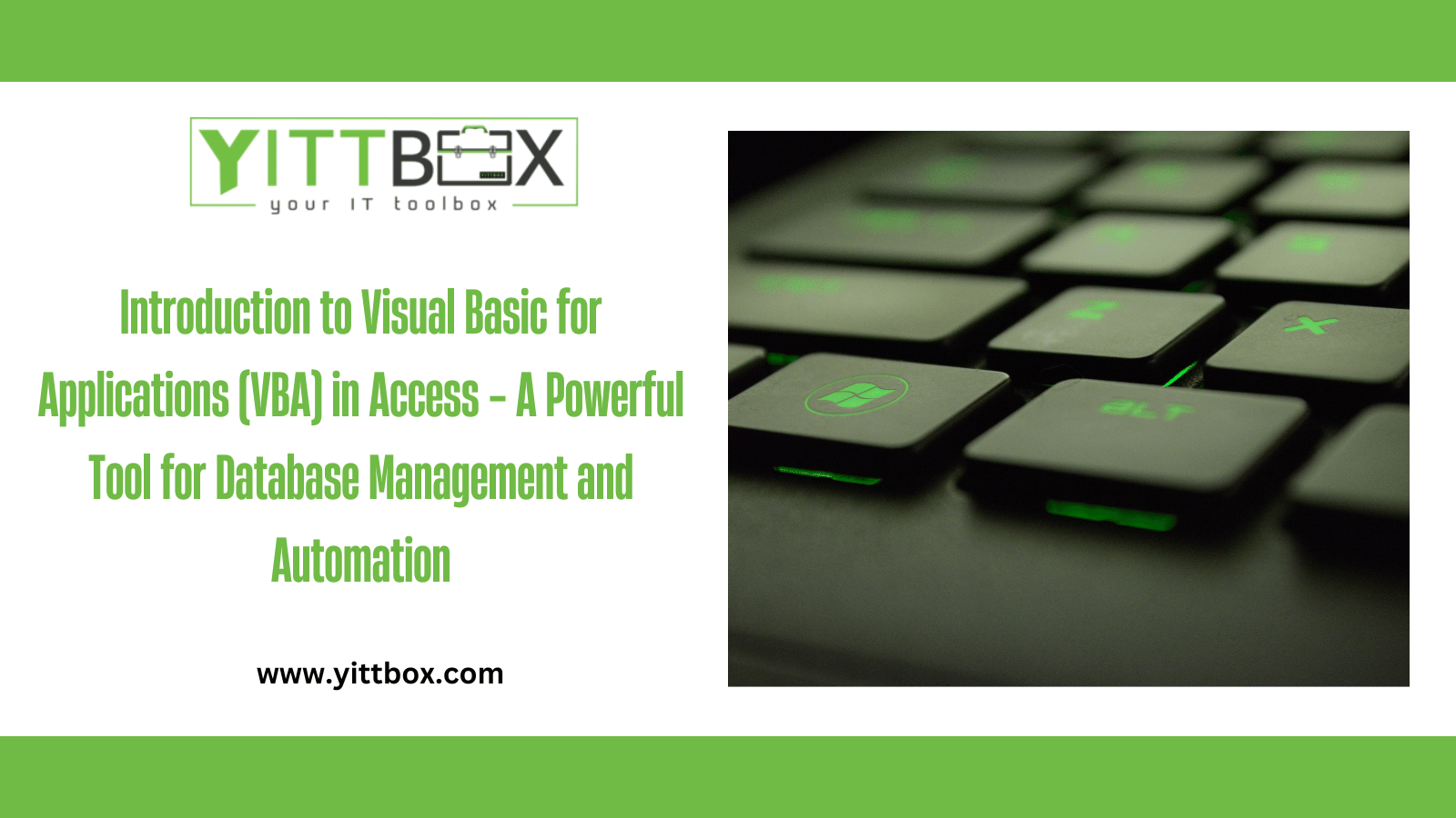 Introduction to Visual Basic for Applications (VBA) in Access - A ...