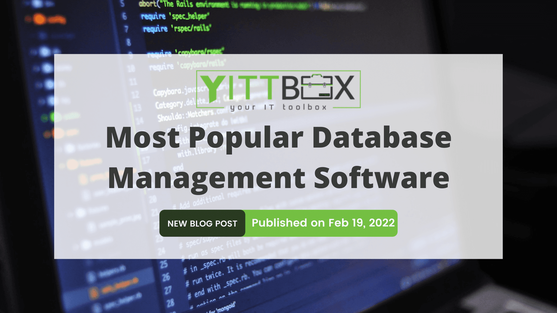 Best Database Software in 2026: How to Choose (and When You Do Not Need One)