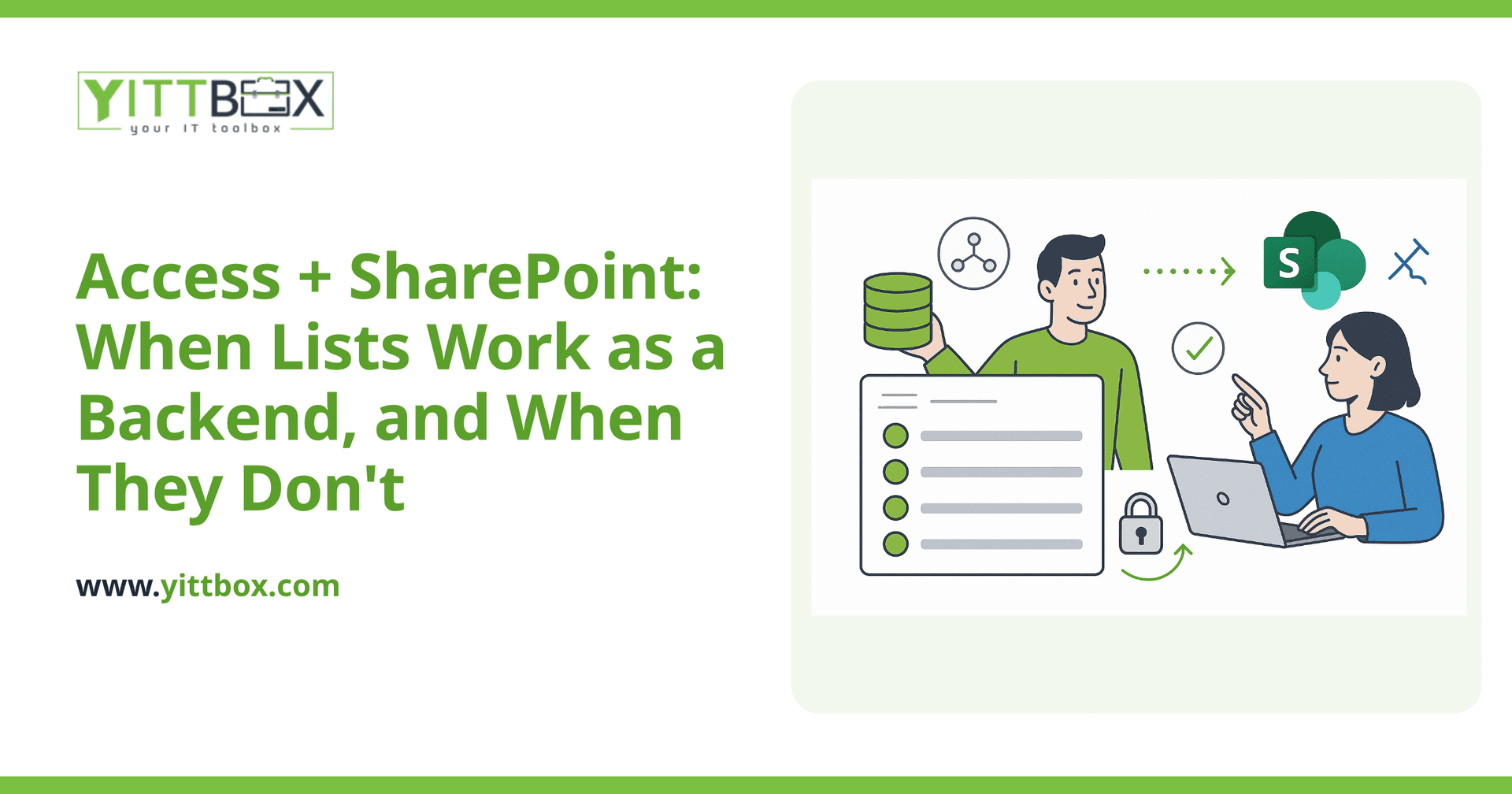 Access + SharePoint: When Lists Work as a Backend, and When They Don't