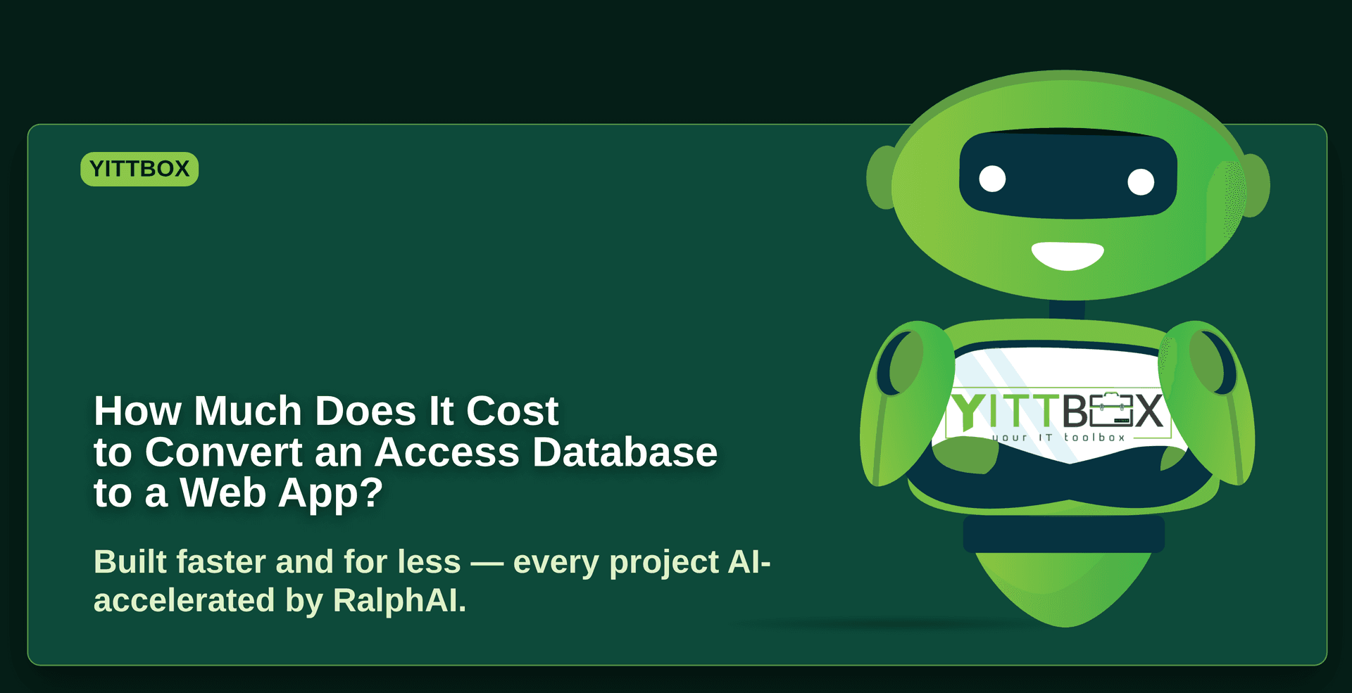 How Much Does It Cost to Convert an Access Database to a Web App?