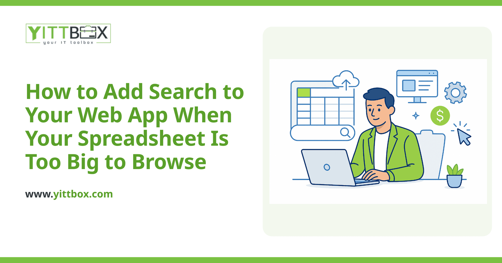 How to Add Search to Your Web App When Your Spreadsheet Is Too Big to Browse