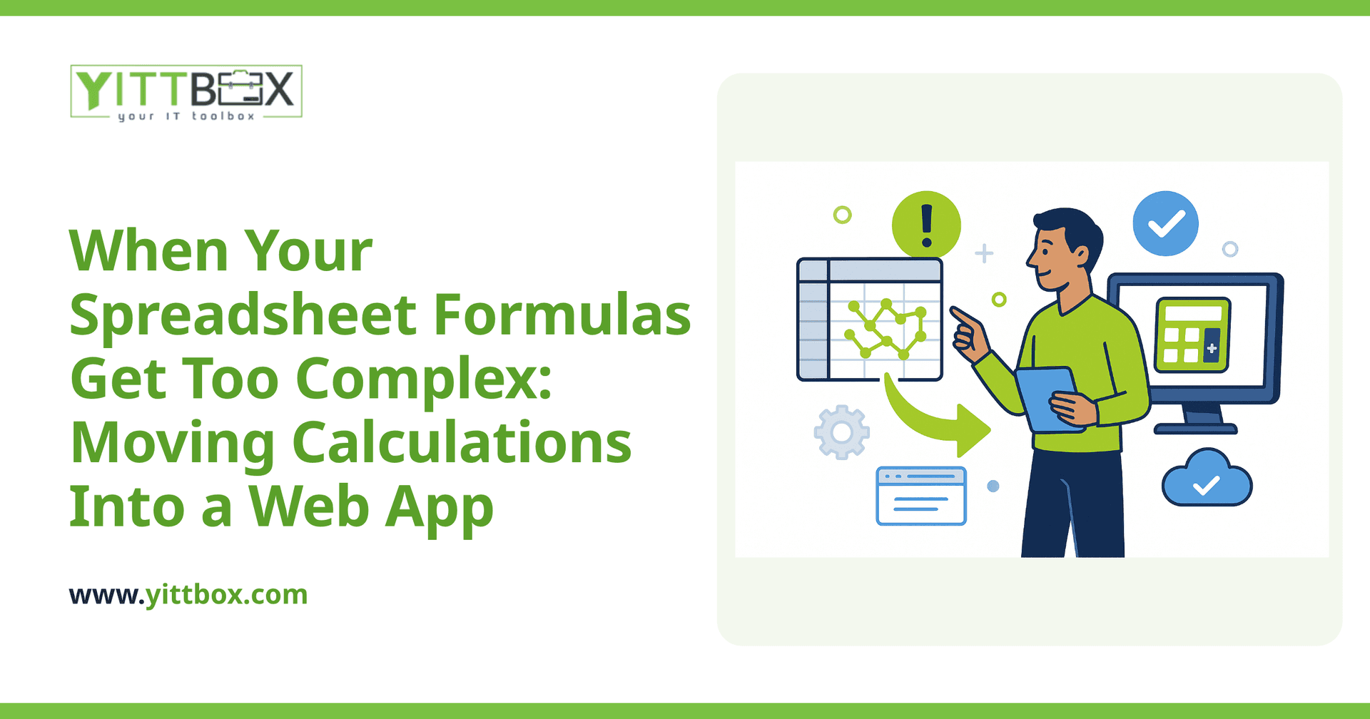 When Your Spreadsheet Formulas Get Too Complex: Moving Calculations Into a Web App