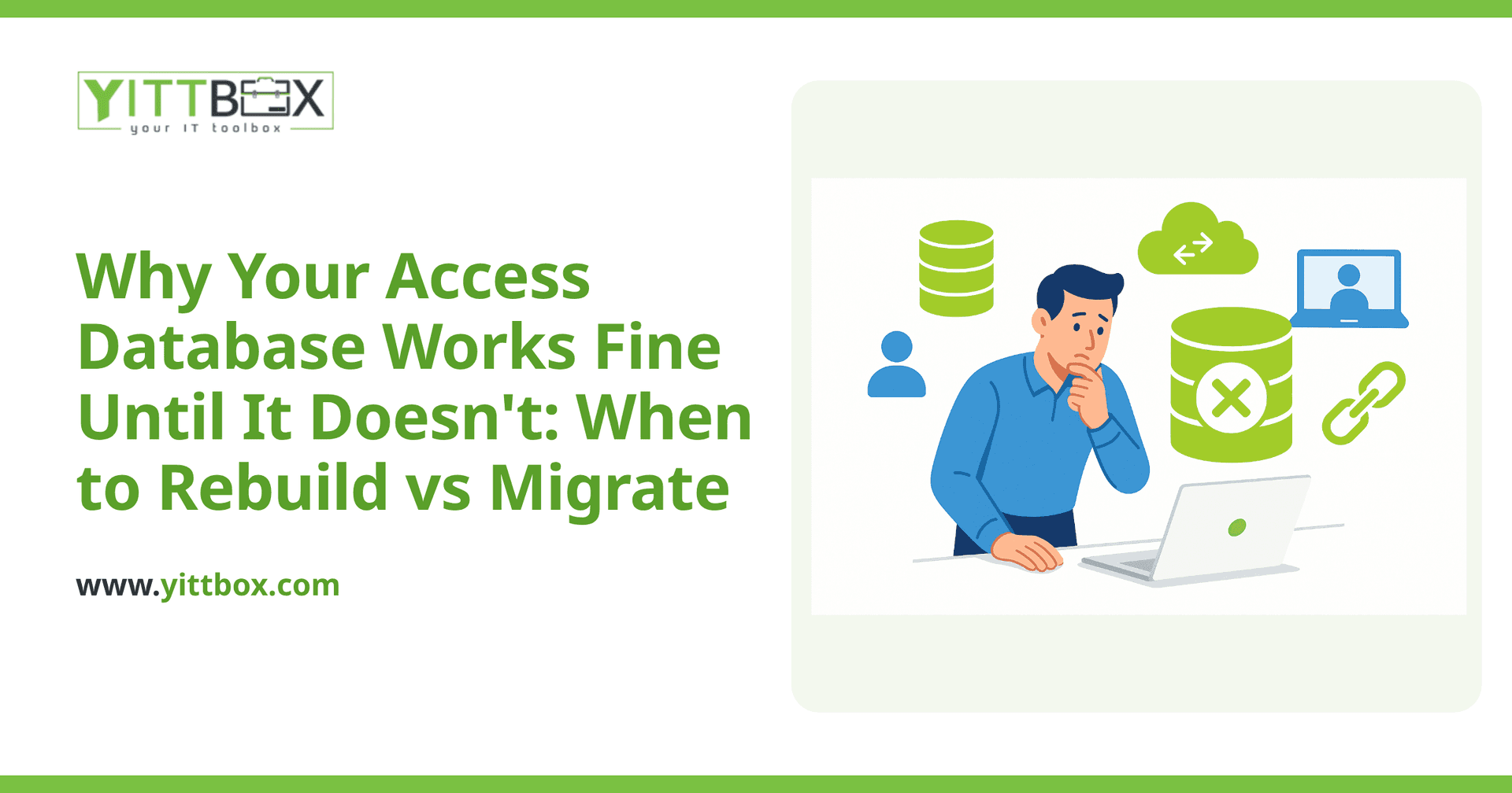 Why Your Access Database Works Fine Until It Doesn't: When to Rebuild vs Migrate