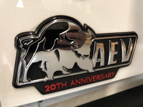 AEV 20th Anniversary Emblems